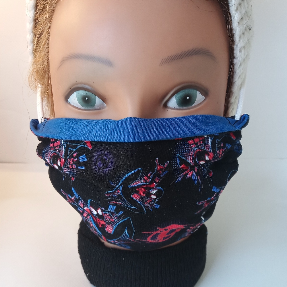 Strong 100% Cotton Snug and Tie Facemask